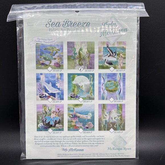 McKenna Ryan Sea Breeze “The Snooty Sisters” Fabric Art Print Panel - Picture 2 of 4